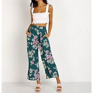Stillwater Olsen Crop Pant in Paradise Jade - Size XS